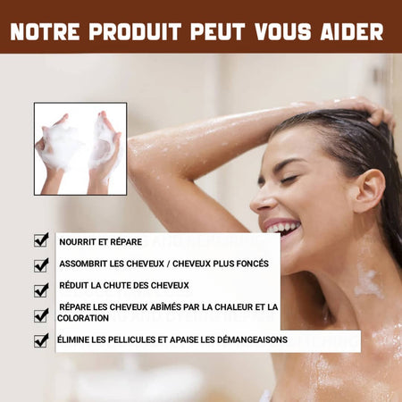Shampooing-Savon Naturel au Polygonum – Anti-chute & Repousse Capillaire