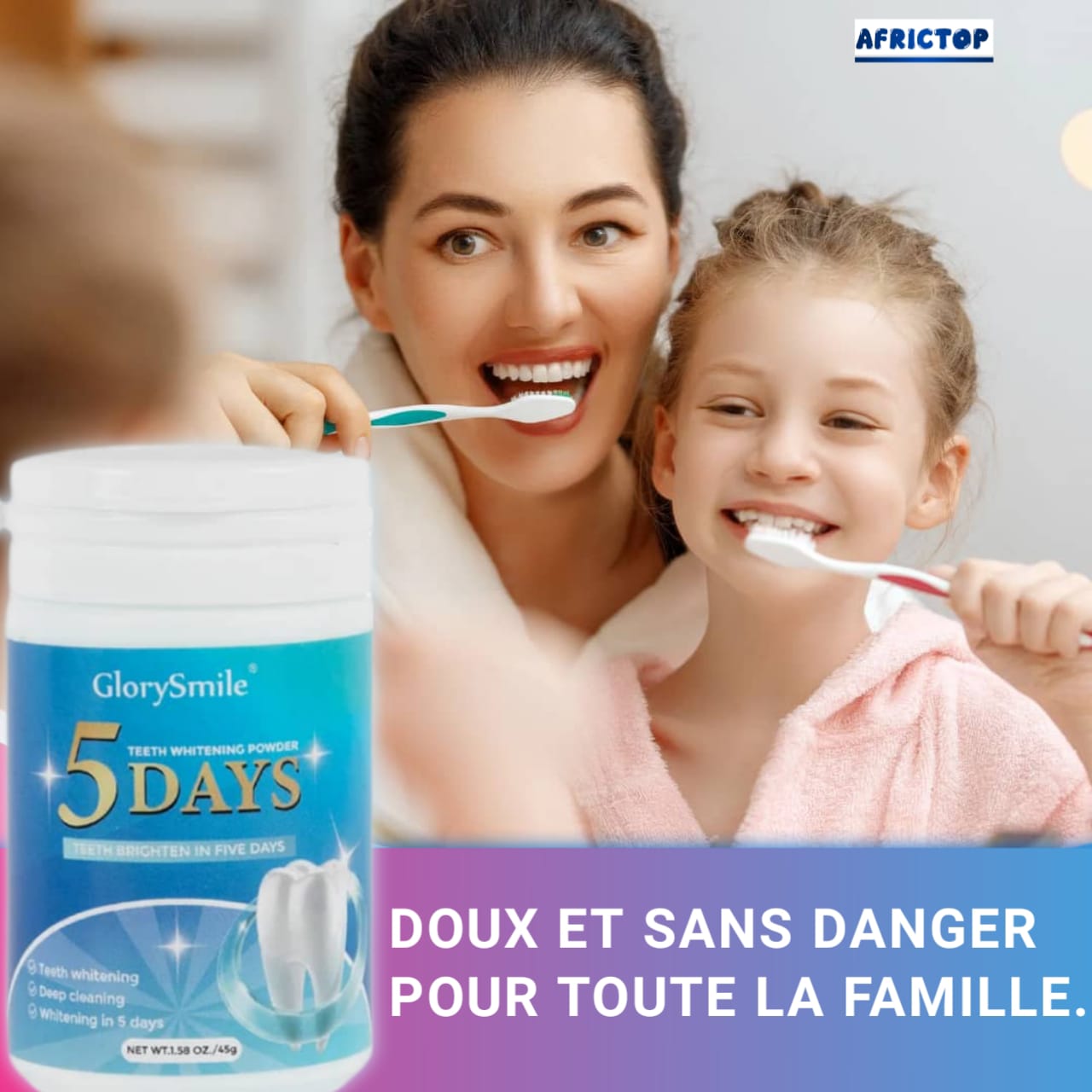 Poudre de Blanchiment dentaire – Le Secret d’un Sourire Éclatant